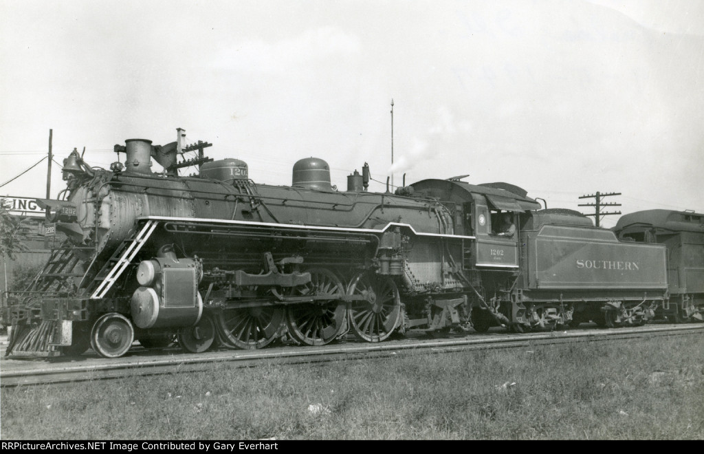 SOU 4-6-2 #1202 - Southern Railway